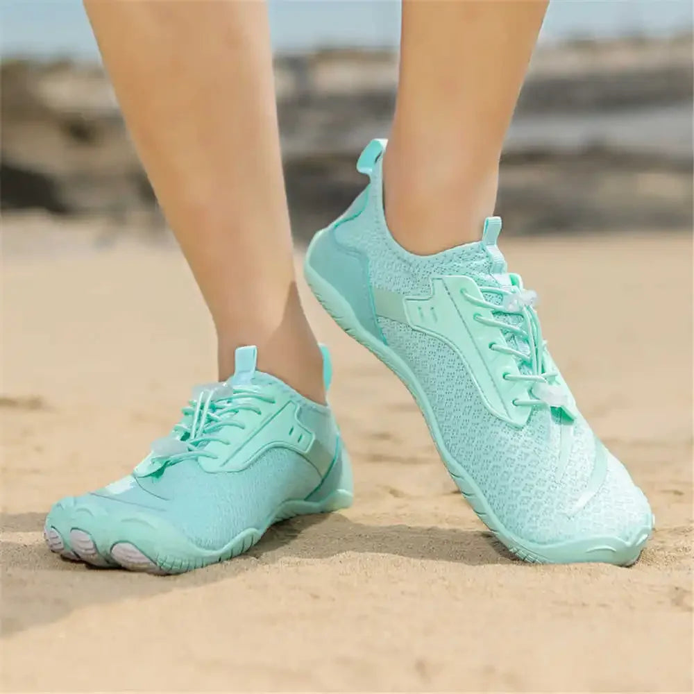 Size 37 Non Slip Children's Beach Slippers Green Trainers Women Shoes Flat Women's Sandals Sneakers Sports Outside Trends