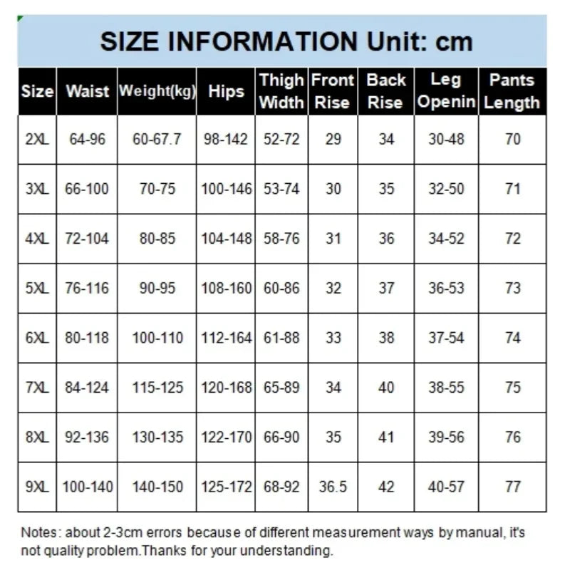 140KG Women Denim Shorts Summer Extra Large Cropped Pants Plus Size 7XL 8XL 9XL High Waisted Elastic Loose Calf-Length Jeans