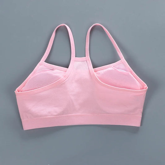 Bra for Girls Underwear 9 12 15 Years Old Push Up Sports Bra Teens Top Kids Bralette Teenagers Tops for Girls Undergarment