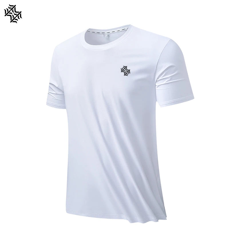 SBWL High quality Men's Outdoor hiking mountaineering running weight loss fitness sports quick drying T-shirt Summer 2024 Tops