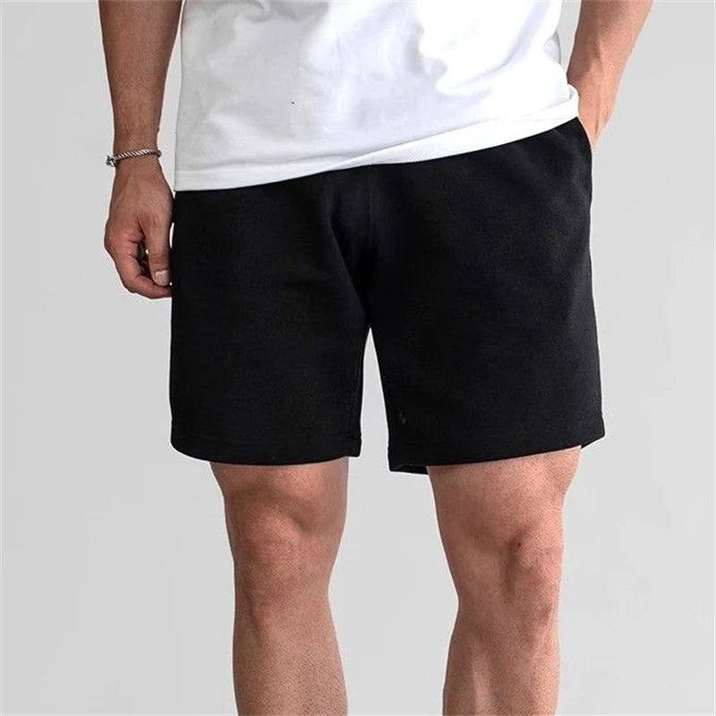 New High-quality Shorts Men's Summer Three-Point Pants Men's Casual Pants Simple Beach Pants Sports Shorts Trendy Men