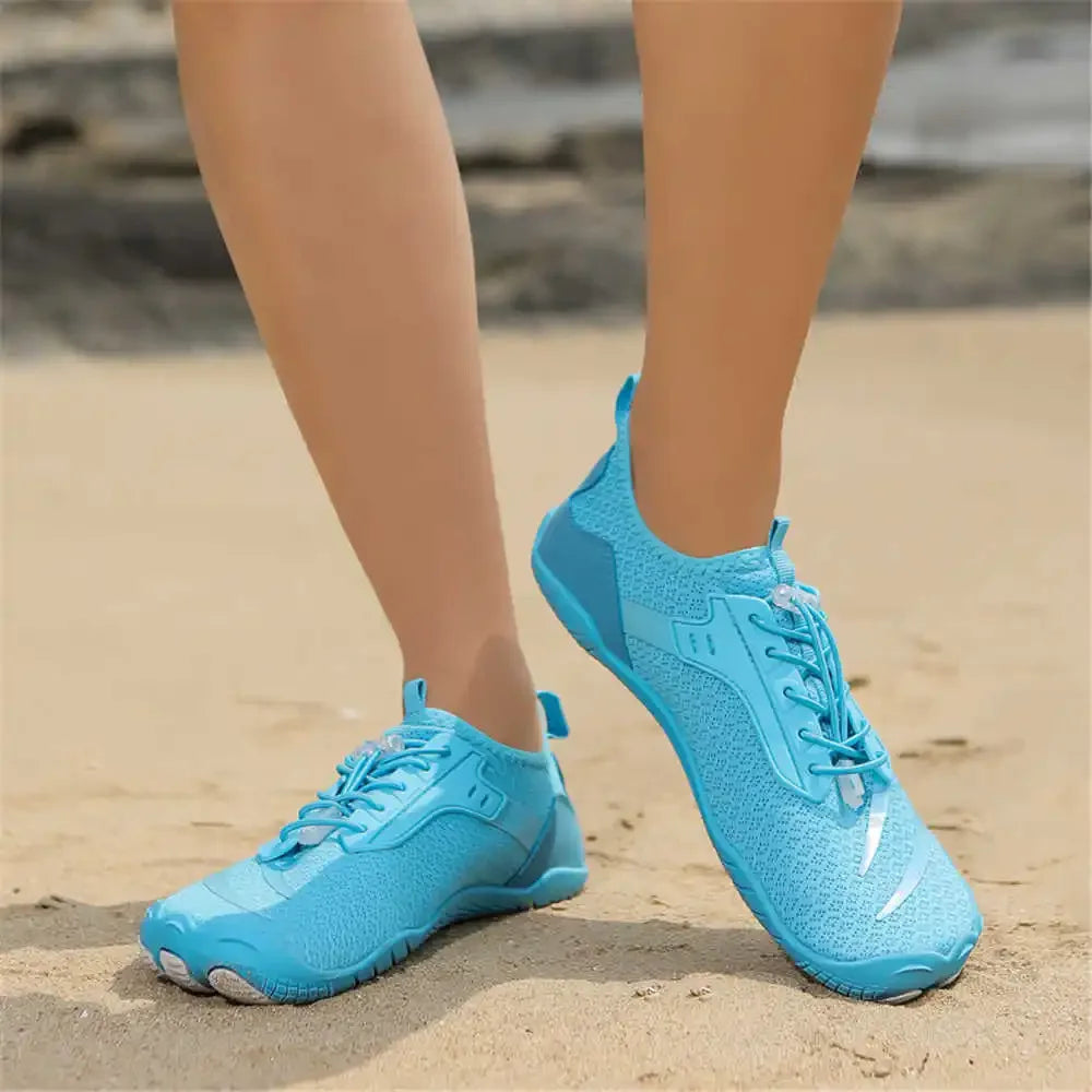 Size 37 Non Slip Children's Beach Slippers Green Trainers Women Shoes Flat Women's Sandals Sneakers Sports Outside Trends