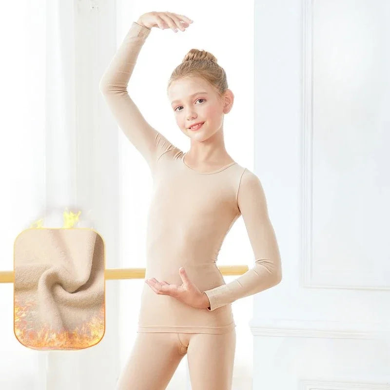 Girls Nude Leotard Tops Seamless Camisole Leotards Undergarment for Ballet Dance Gymnastics Skating with Adjustable Straps