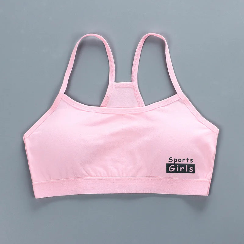 Bra for Girls Underwear 9 12 15 Years Old Push Up Sports Bra Teens Top Kids Bralette Teenagers Tops for Girls Undergarment